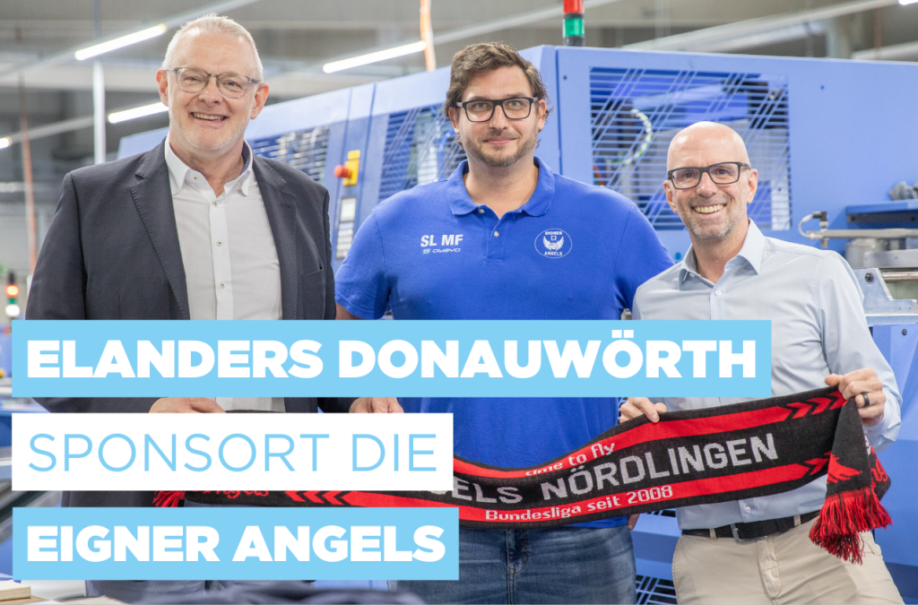 Elanders Donauwörth sponsort die Eigner Angels